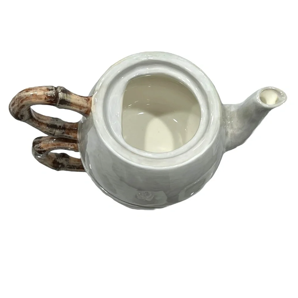 STUDIO B CERAMIC 3 PIECE CERAMIC STACKING TEAPOT
